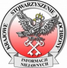 Logo Krajowe Stowarzyszenie Ochrony Informacji Niejawnych