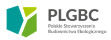 Logo Polskie Stowarzyszenie Budownictwa Ekologicznego PLGBC