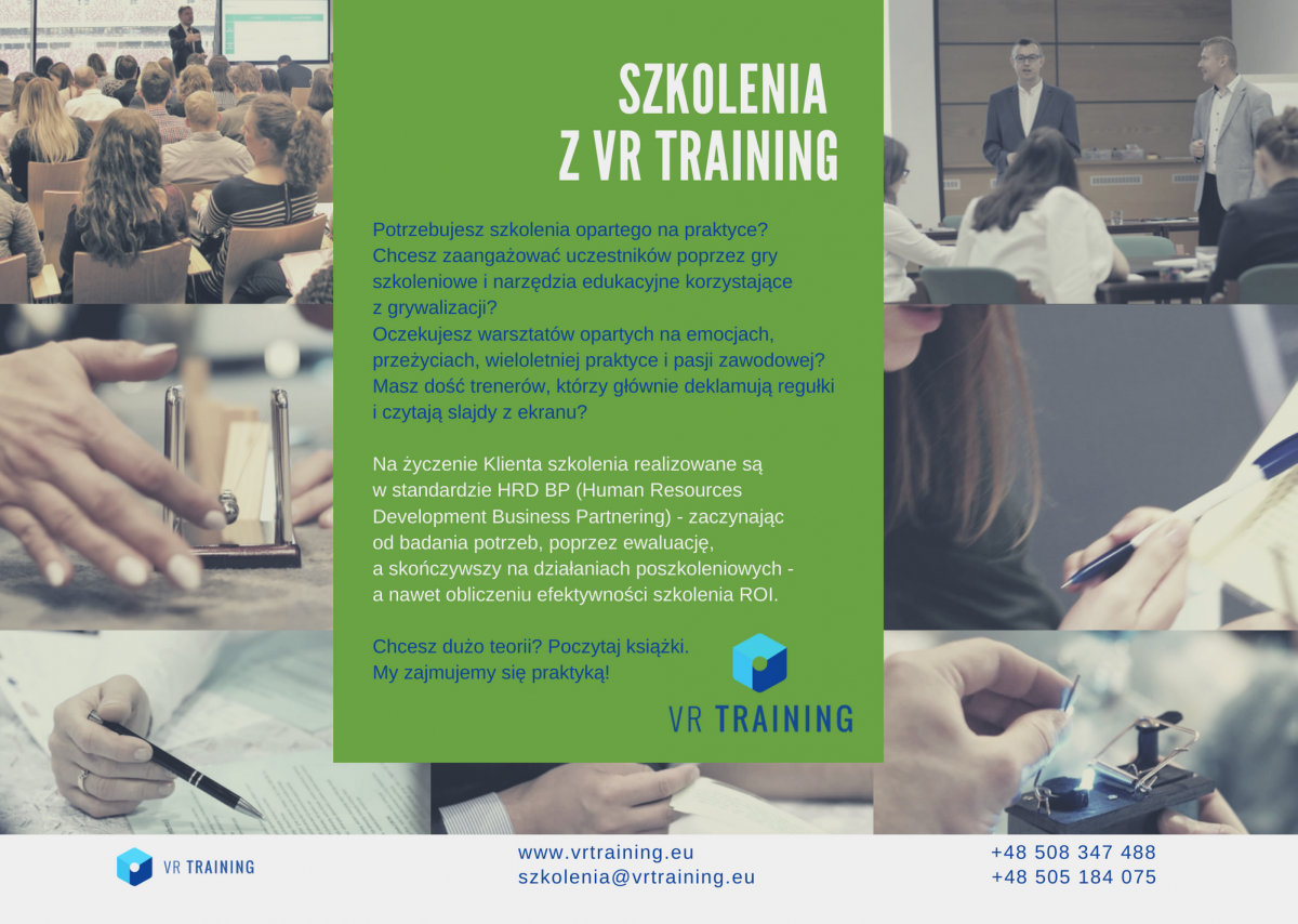 Szkolenia z VR Training