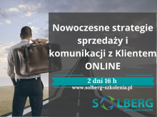 SZKOLENIE ONLINE. NOWOCZESNE STRATEGIE SPRZEDAŻY I KOMUNIKACJI Z KLIENTEM. PROMOCJA